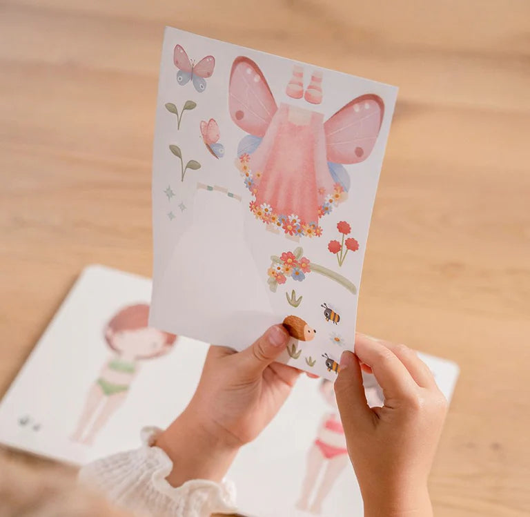 Little Dutch - Libro Dress me up Rosa