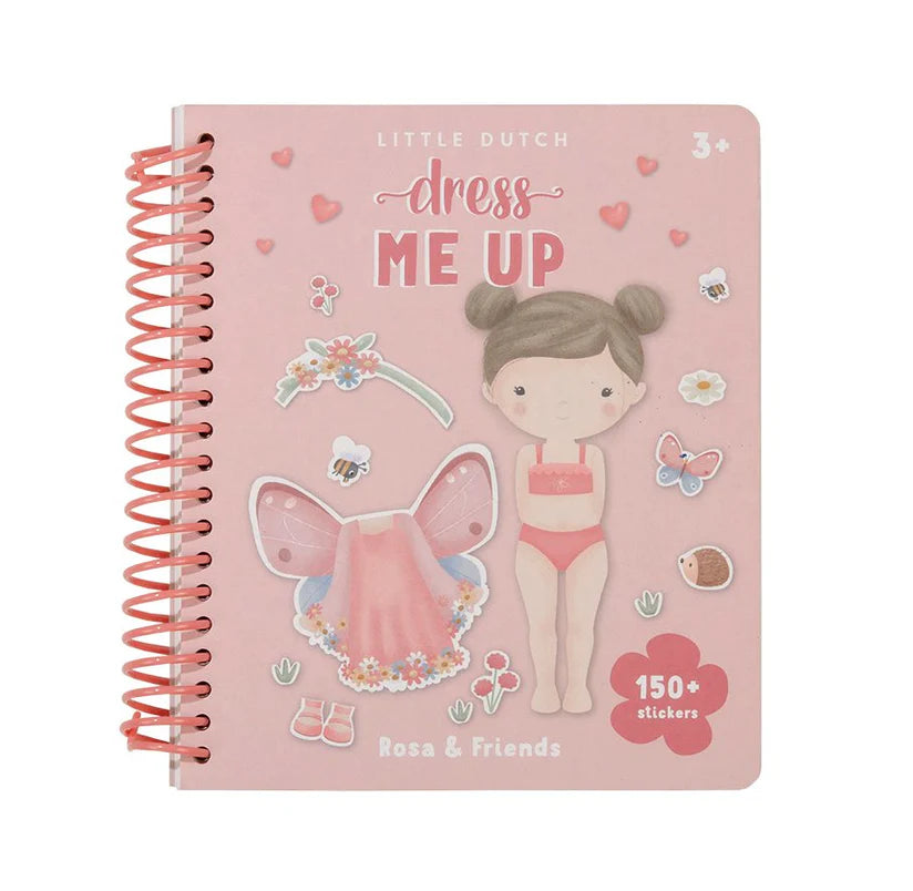 Little Dutch - Libro Dress me up Rosa