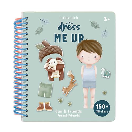 Little Dutch - Libro Dress me up Forest Friends