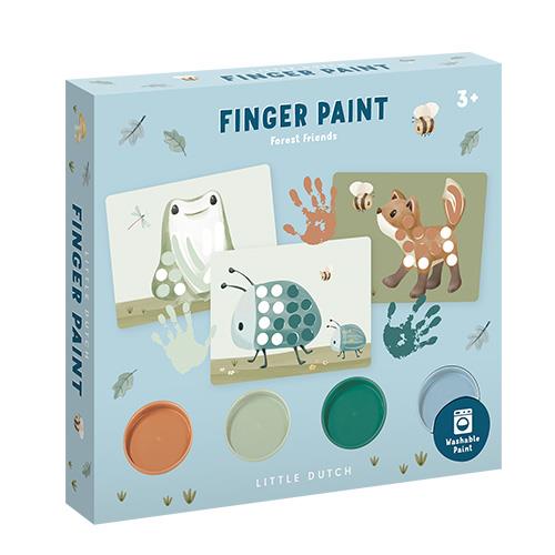 Little Dutch - Set colori a dita Forest Friends