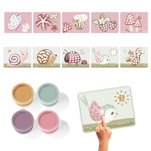 Little Dutch - Set colori a dita Fairy Garden