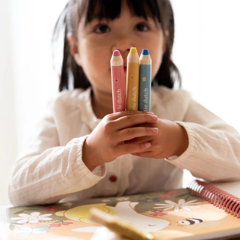Little Dutch - Libro da colorare Rosa