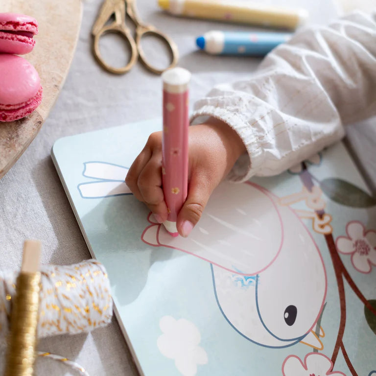 Little Dutch - Libro da colorare Rosa