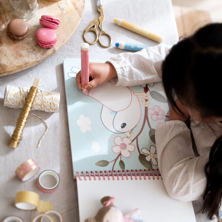 Little Dutch - Libro da colorare Rosa