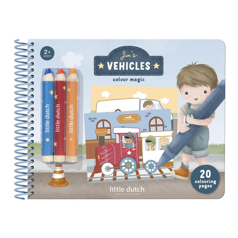 Little Dutch - Libro da colorare Jim
