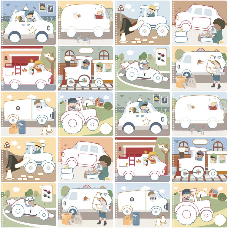 Little Dutch - Libro da colorare Jim