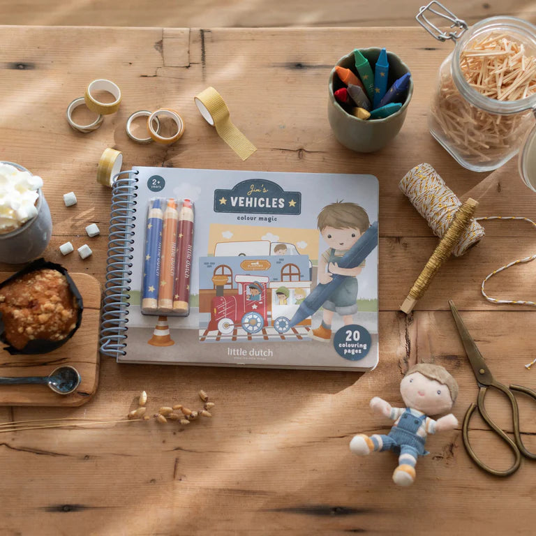 Little Dutch - Libro da colorare Jim