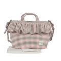 Walking Mum - Borsa cambio Praliné Vichy Moka