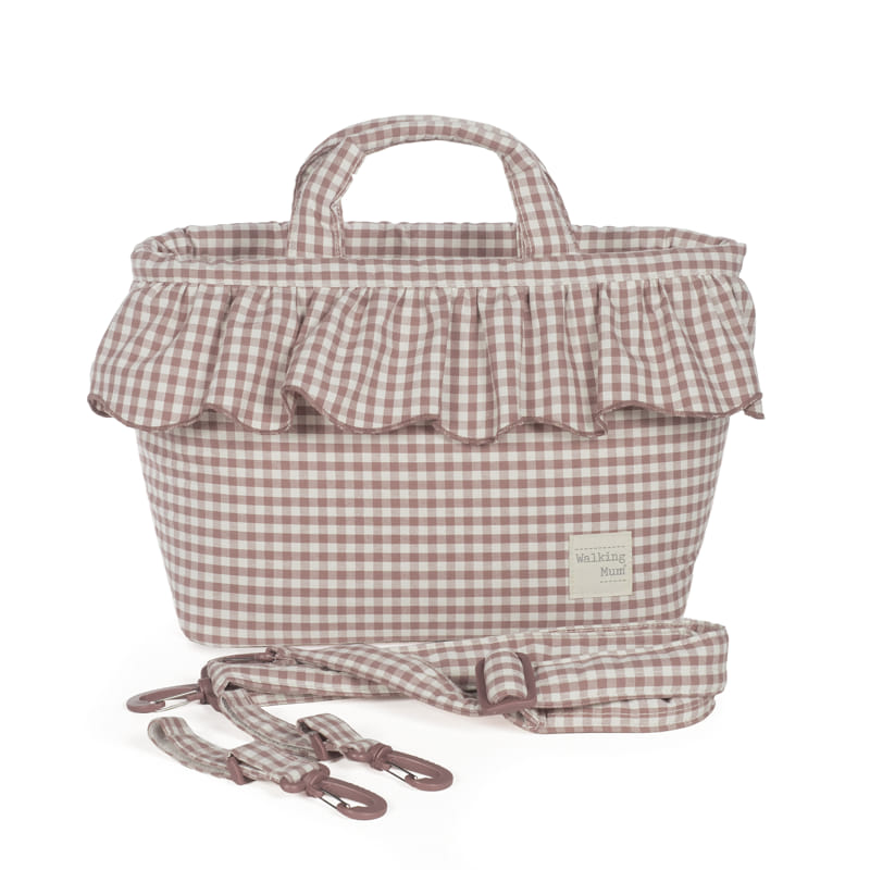 Walking Mum - Borsa cambio Praliné Vichy Moka