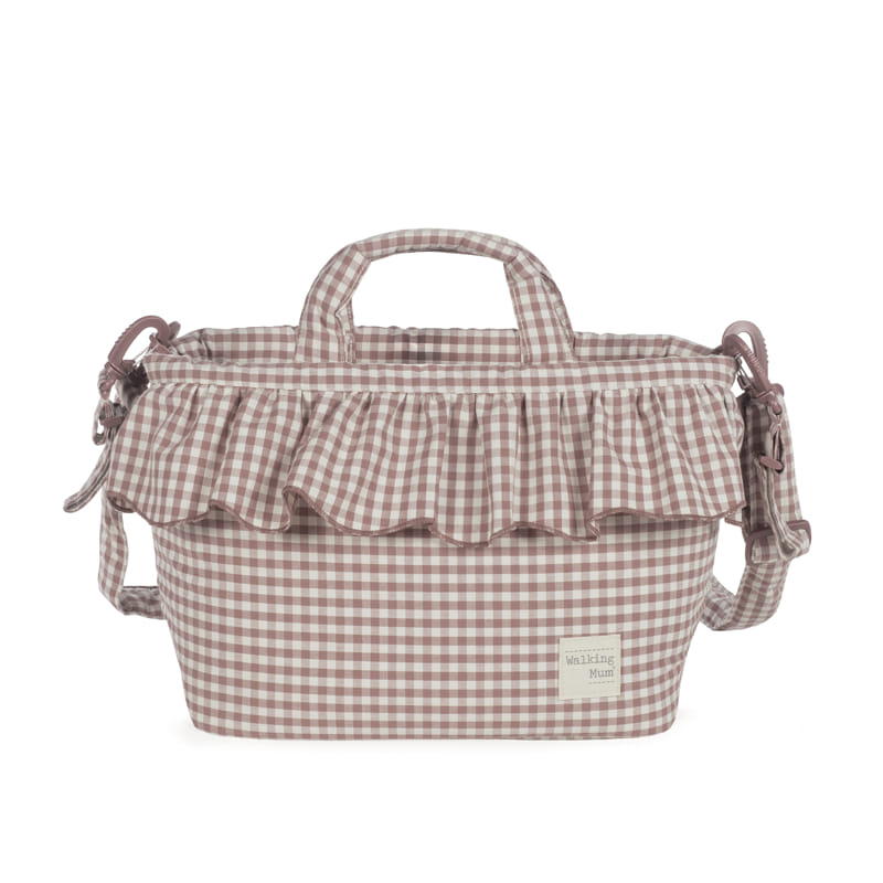 Walking Mum - Borsa cambio Praliné Vichy Moka