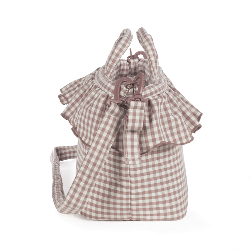 Walking Mum - Borsa cambio Praliné Vichy Moka