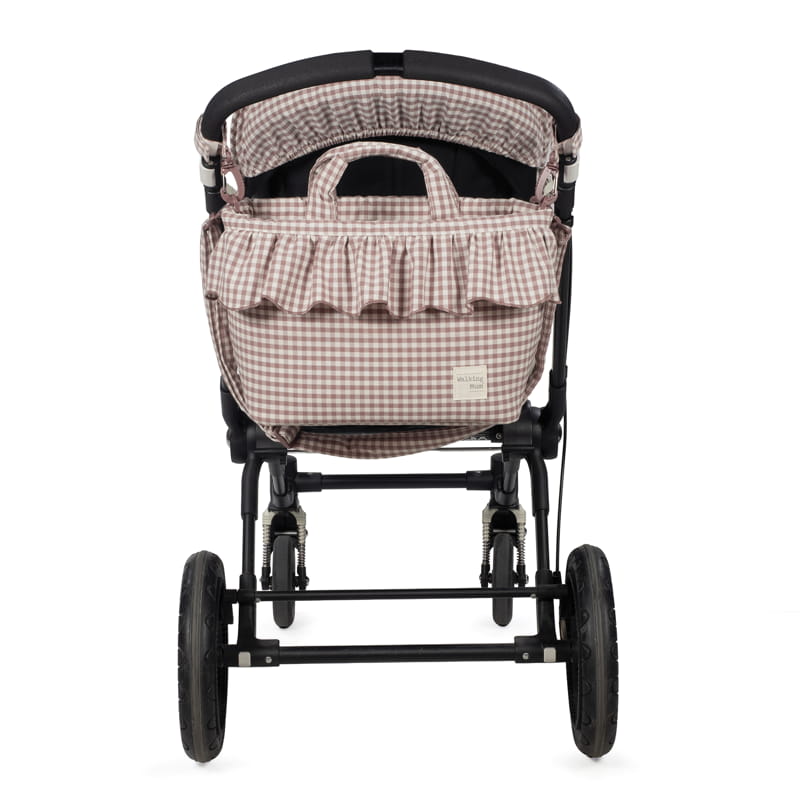 Walking Mum - Borsa cambio Praliné Vichy Moka