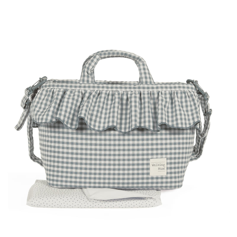 Walking Mum - Borsa cambio Praliné Vichy Matcha