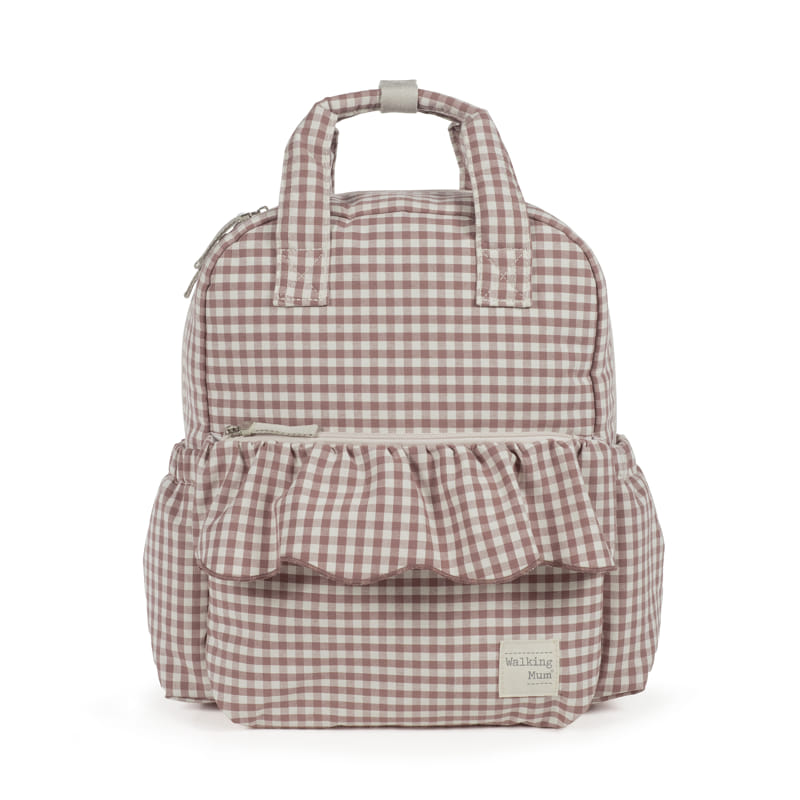 Walking Mum - Zaino Praliné Vichy Moka