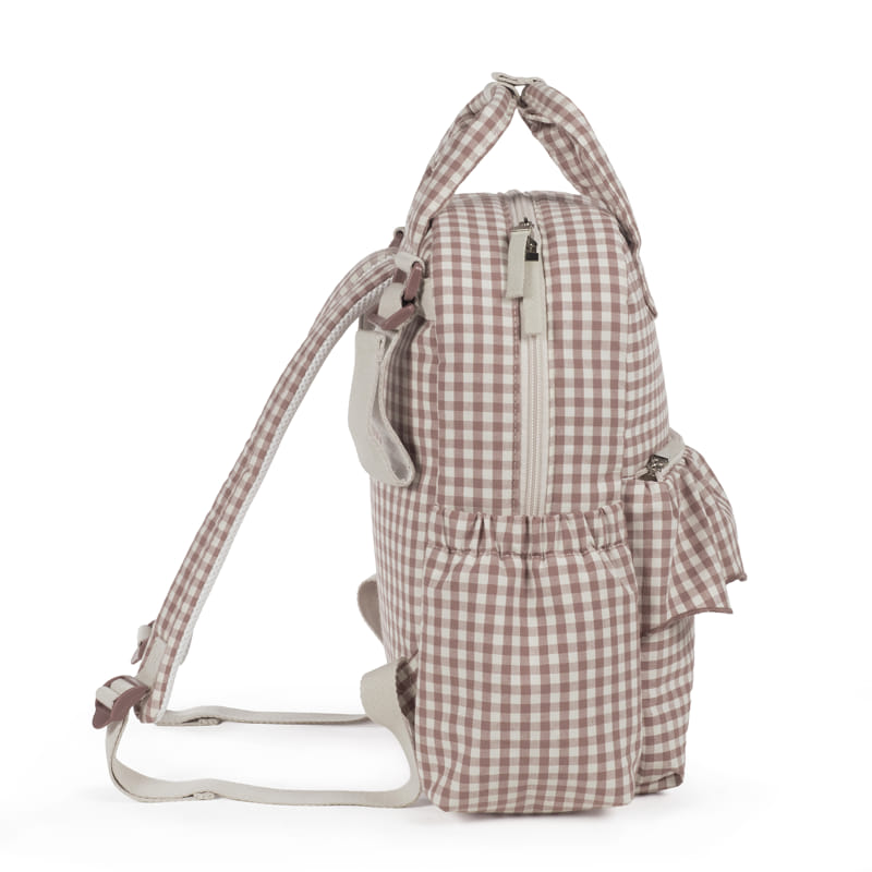 Walking Mum - Zaino Praliné Vichy Moka