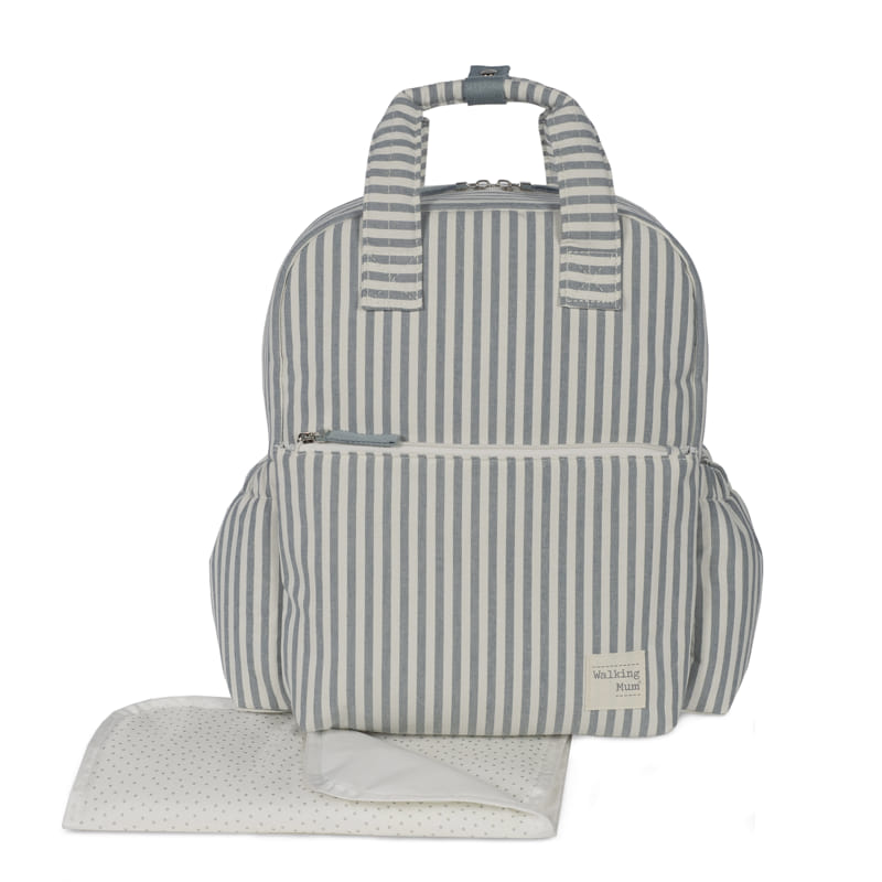 Walking Mum - Zaino Praliné Strisce Matcha