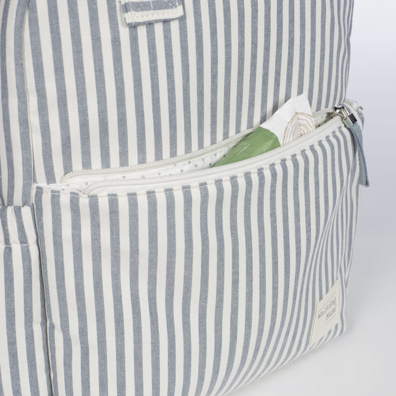 Walking Mum - Zaino Praliné Strisce Matcha