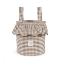 Walking Mum - Borsa Bucket Praliné Vichy Moka