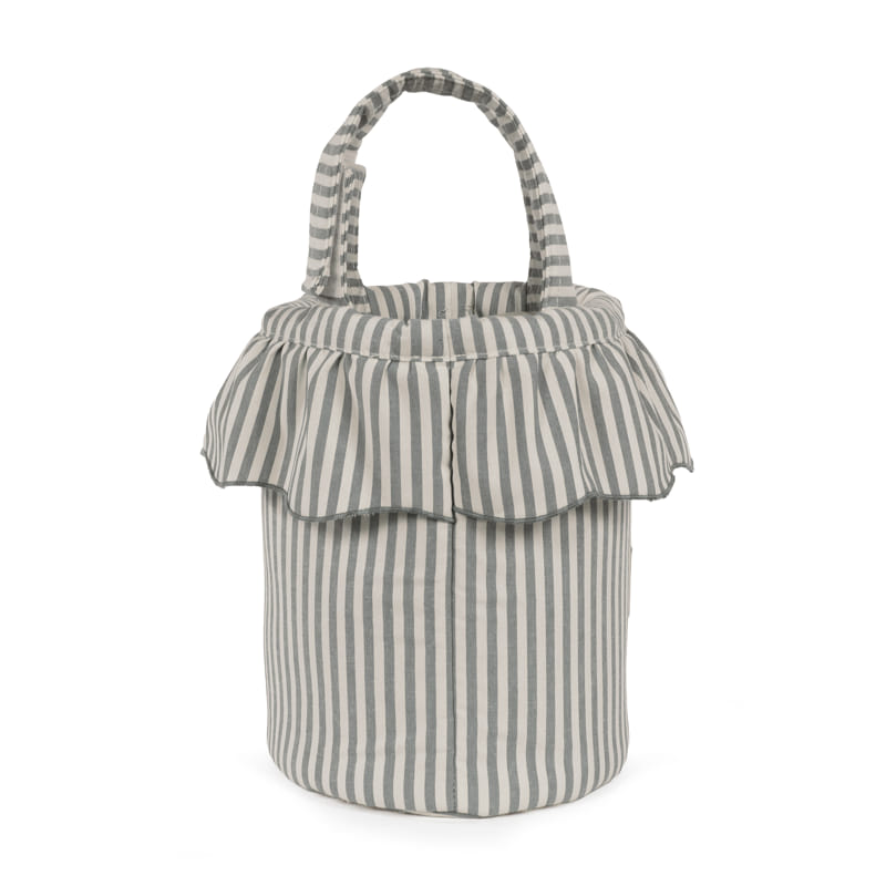 Walking Mum - Borsa Bucket Praliné Strisce Matcha