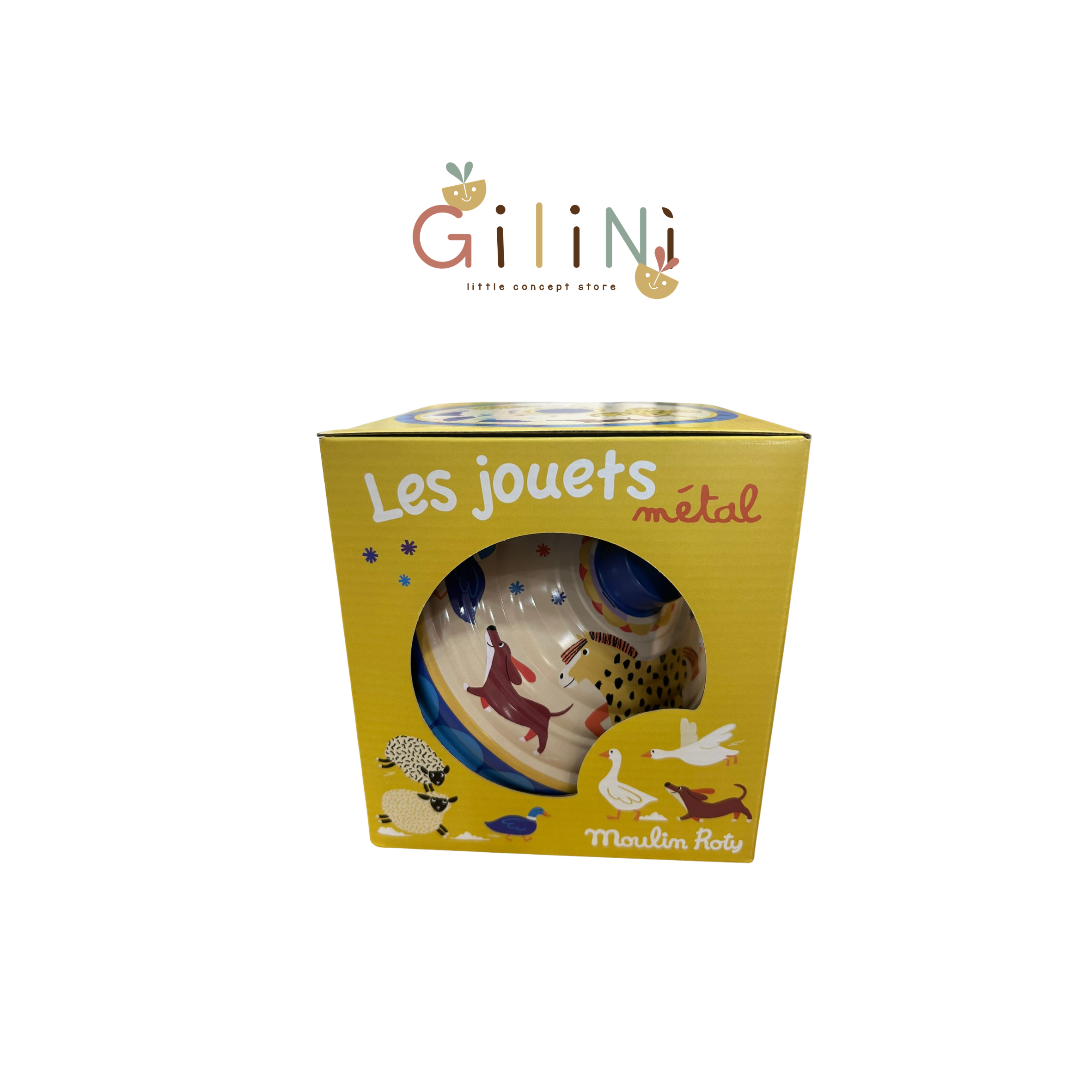 Moulin Roty - Trottola grande les jouets de metal