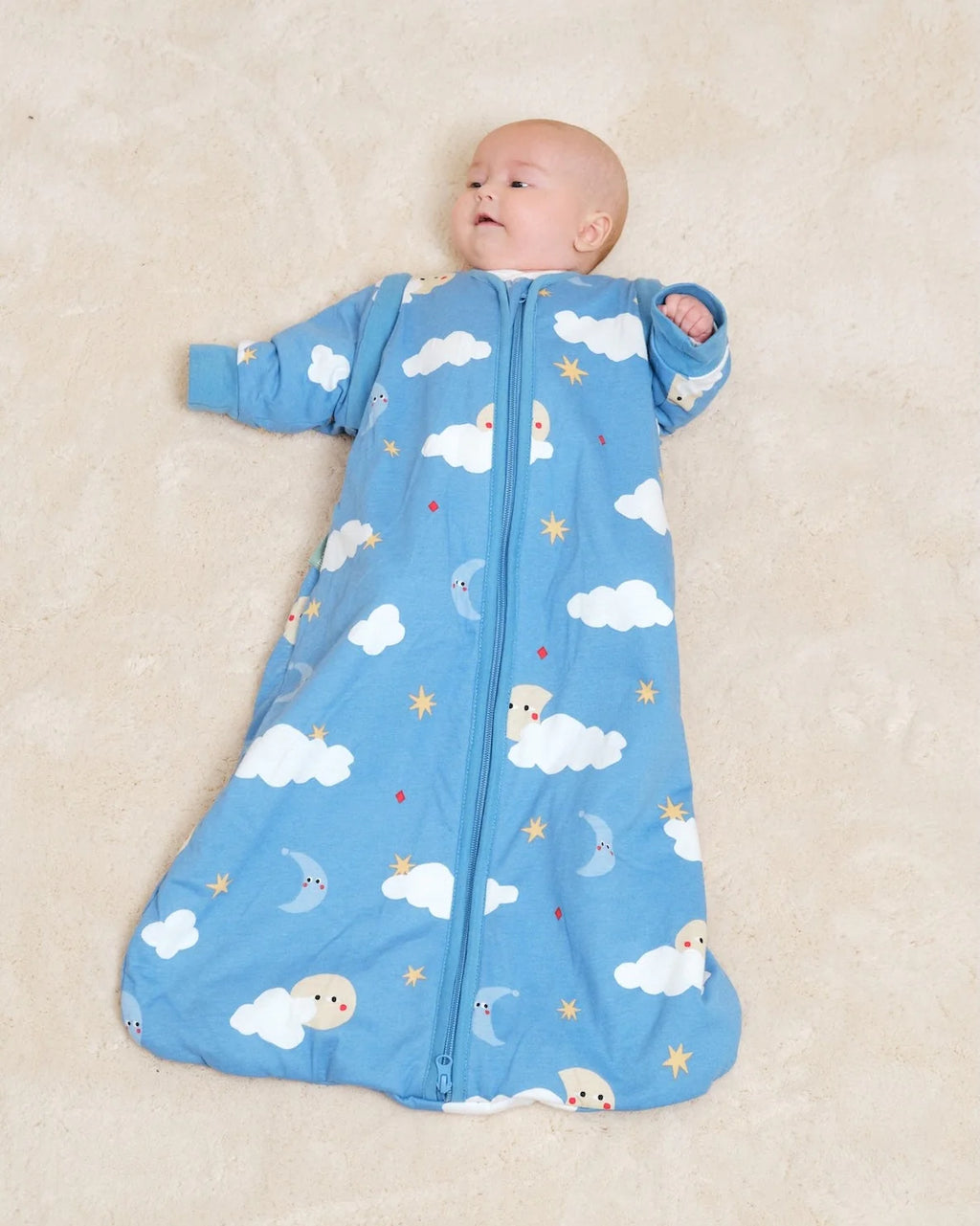 Molis&Co. Sacco nanna per neonato con maniche - Good night- TOG 1