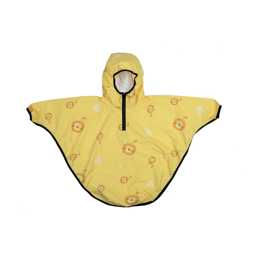Mantellina da pioggia Mr. Tiggle impermeabile con cappuccio per bambini, leggera e colorata, ideale per le giornate di pioggia.