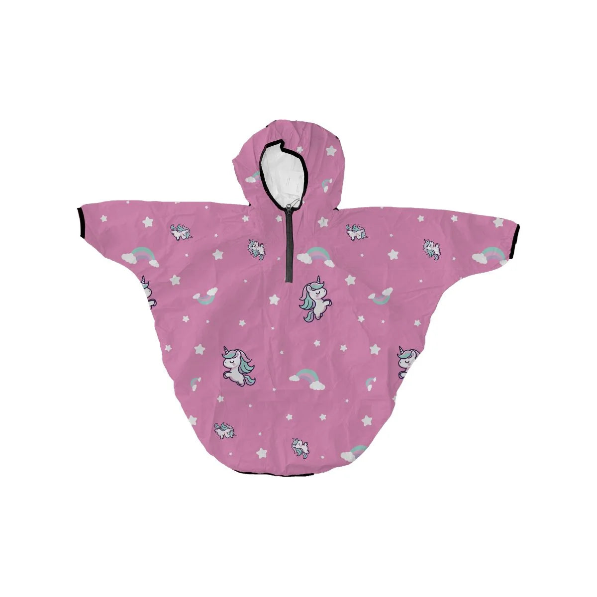 Mantellina da pioggia Mr. Tiggle impermeabile con cappuccio per bambini, leggera e colorata, ideale per le giornate di pioggia.