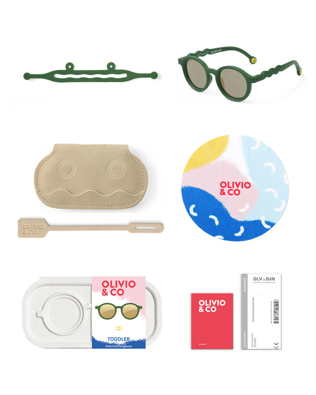Olivio&Co. - Toddler Oval Cactus Green