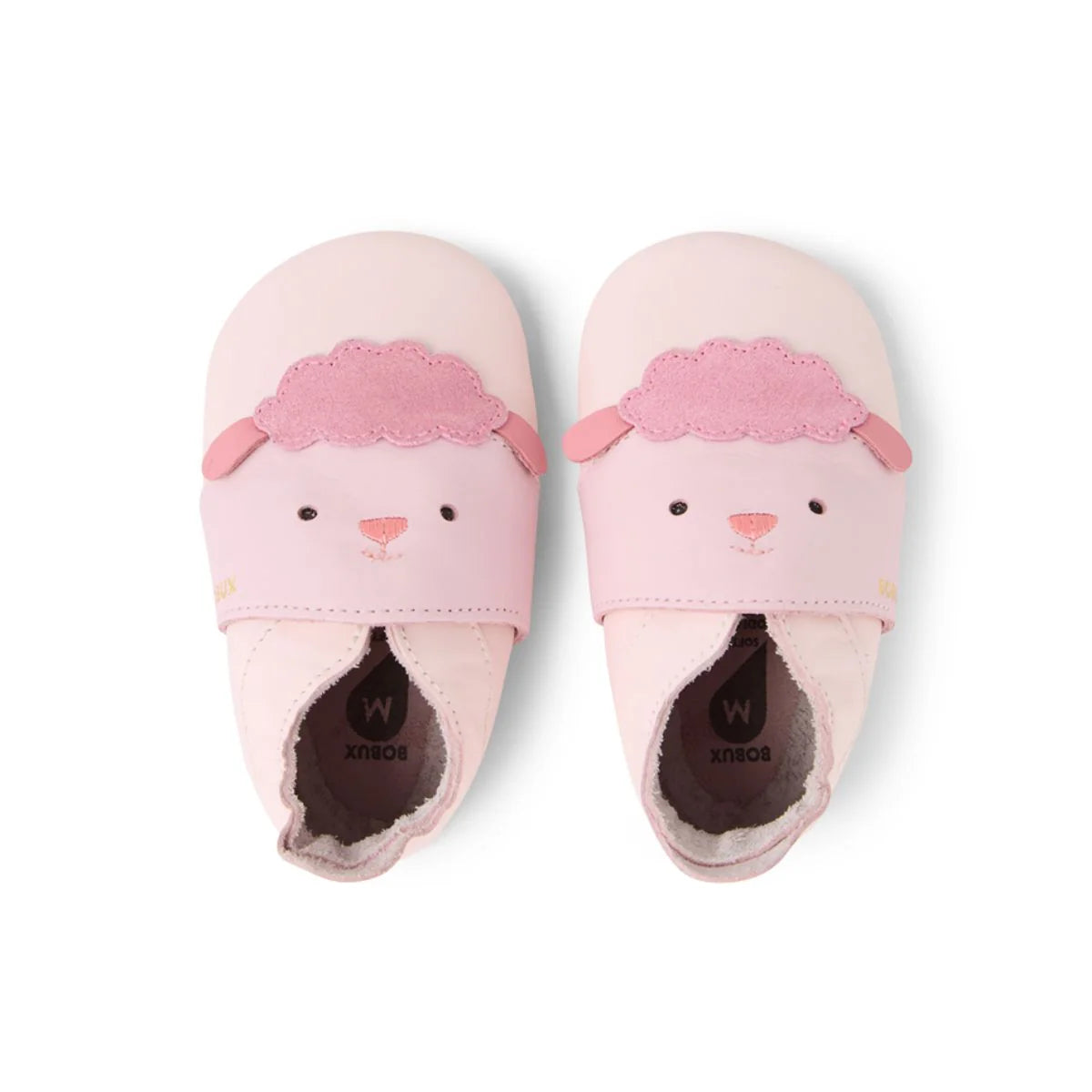 Soft Sole Binky Sheep Heavenly Pink