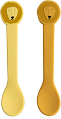 Trixie Baby - Cucchiaini silicone Mr. Lion