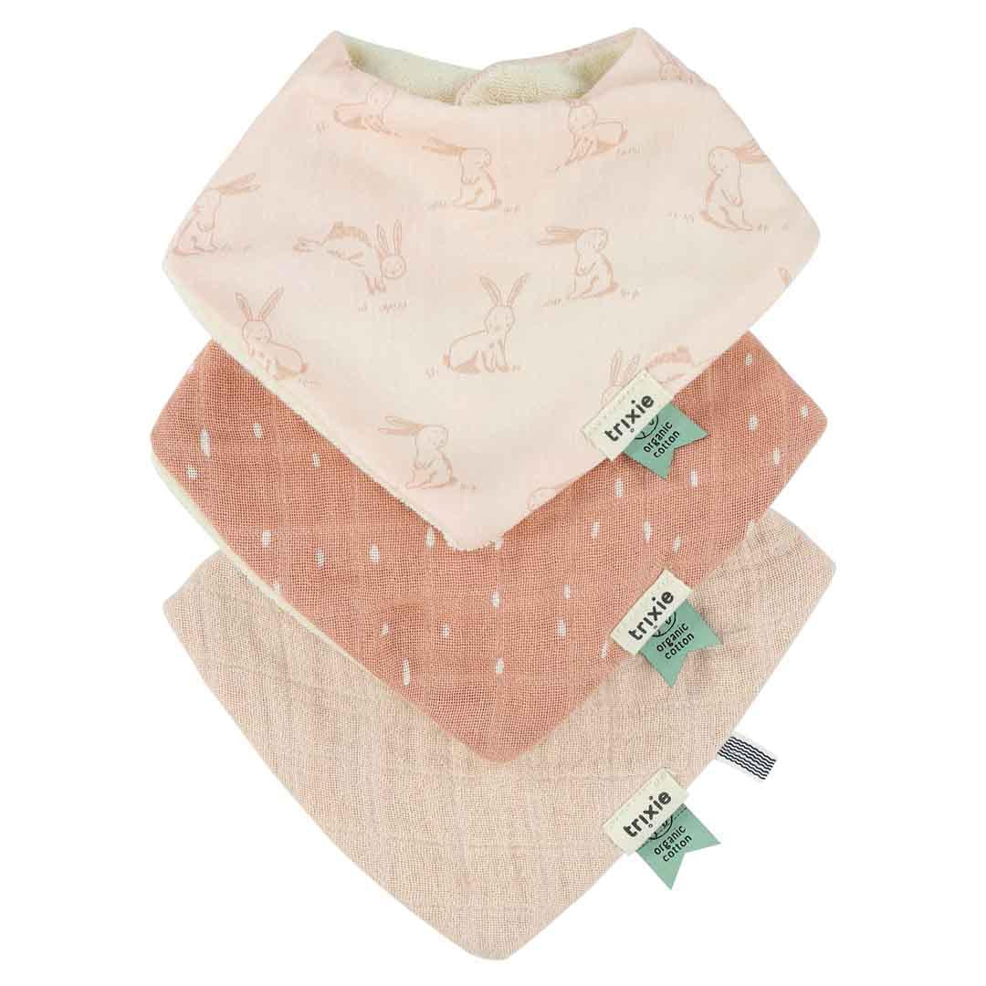 Trixie Baby - Bavaglini Bandana Mrs. Rabbit