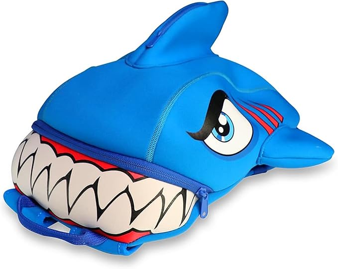 Crazy Safety Zaino Squalo 3D
