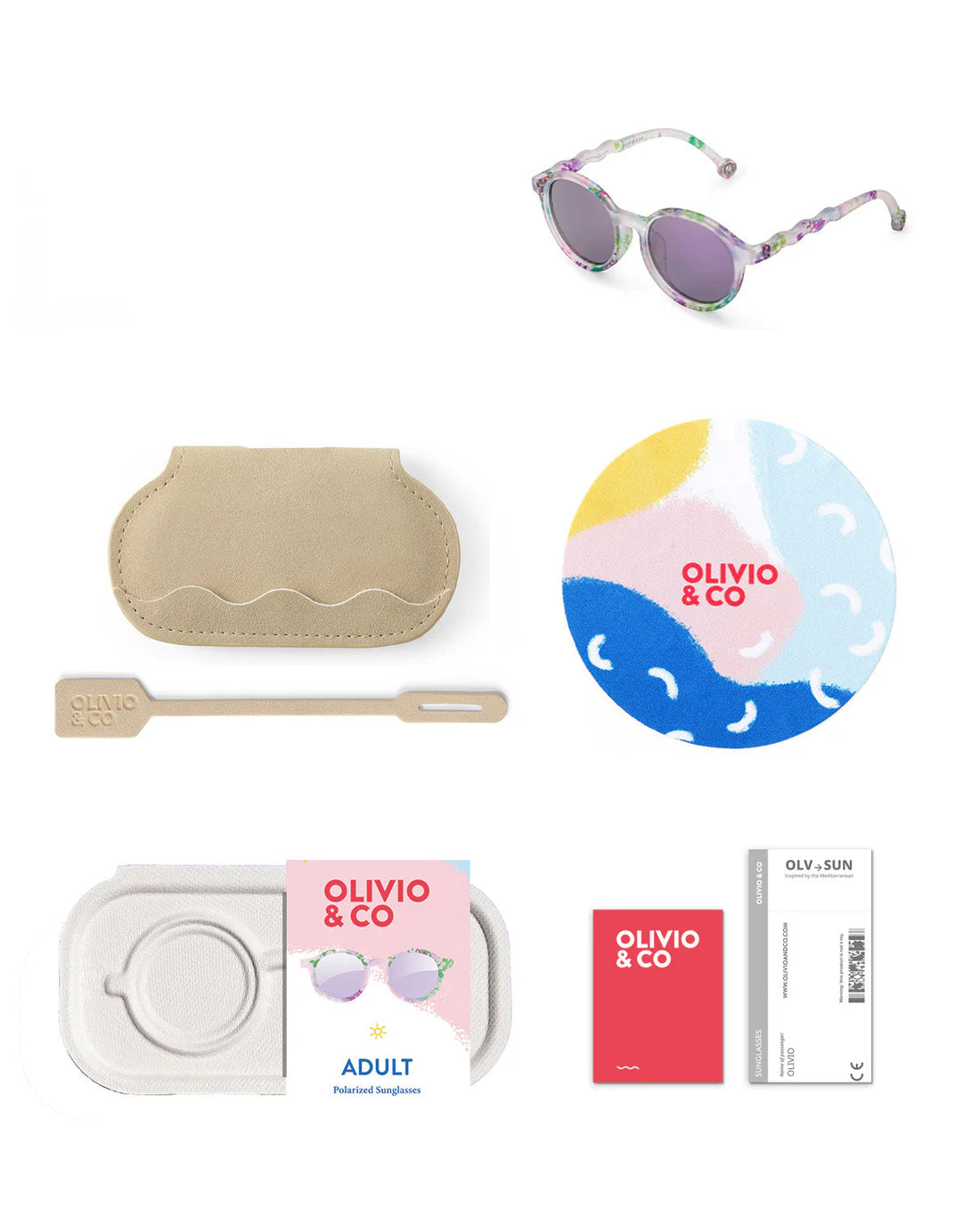 Olivio&Co. - Teen & Adult Oval Wild Flower