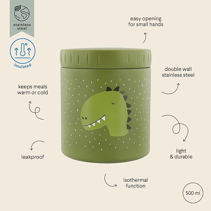 Trixie Baby - Thermos cibi solidi 500ml Mr.Dino