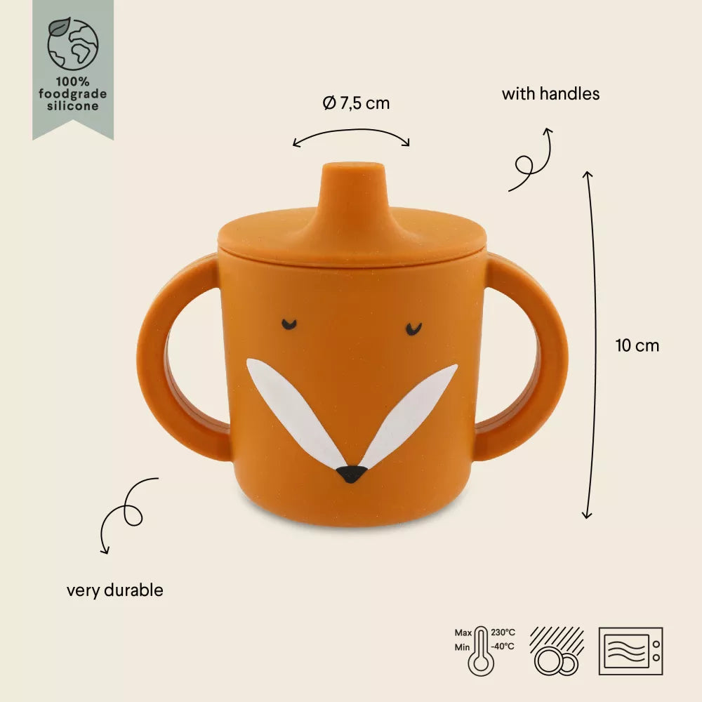 Trixie Baby - Tazza in silicone Mr. Fox