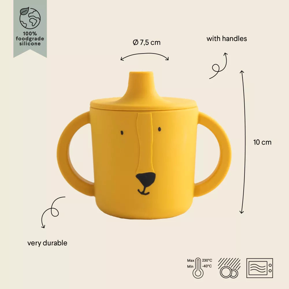 Trixie Baby - Tazza in silicone Mr. Lion