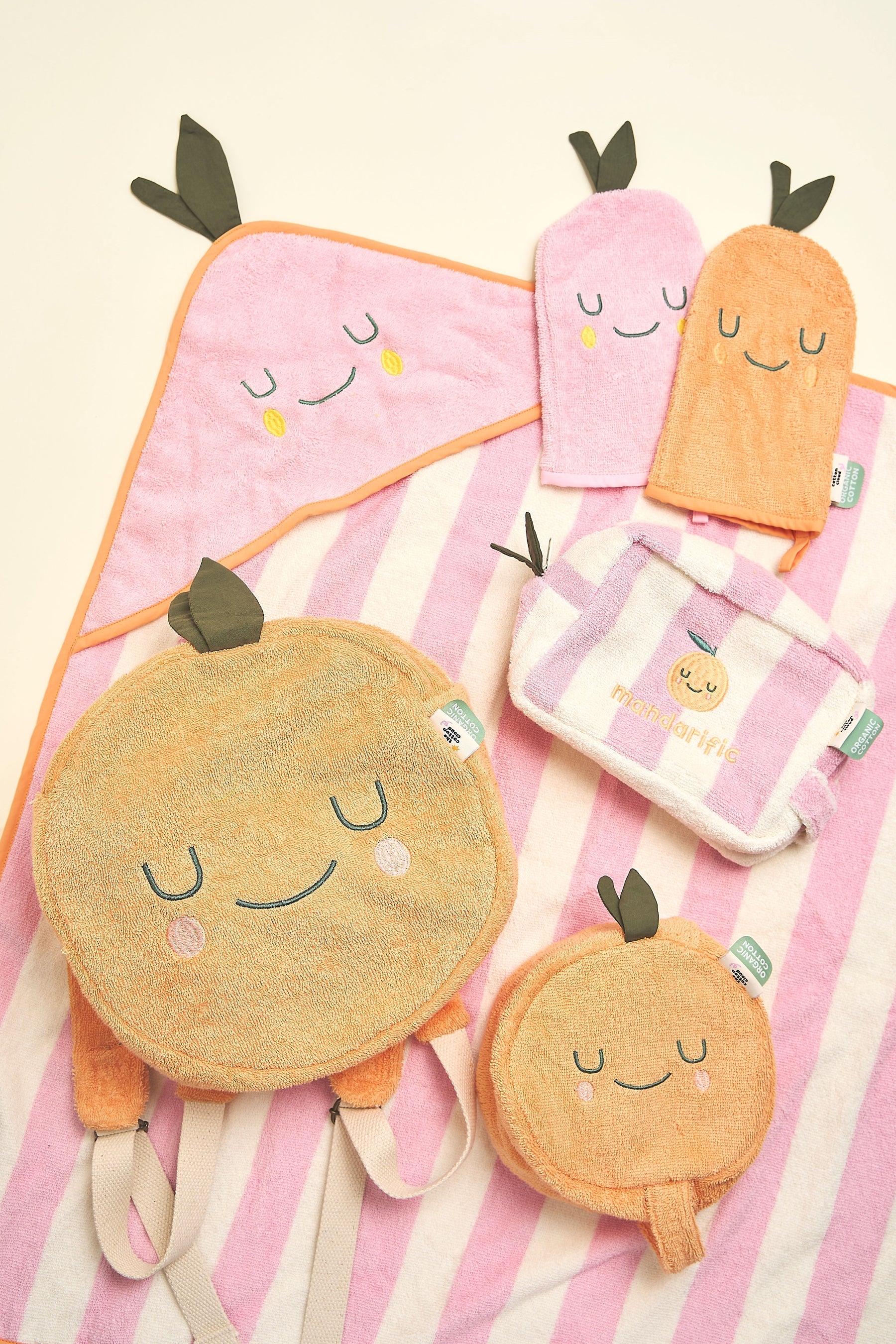 The Cotton Cloud - Towel Mandy Mandarine