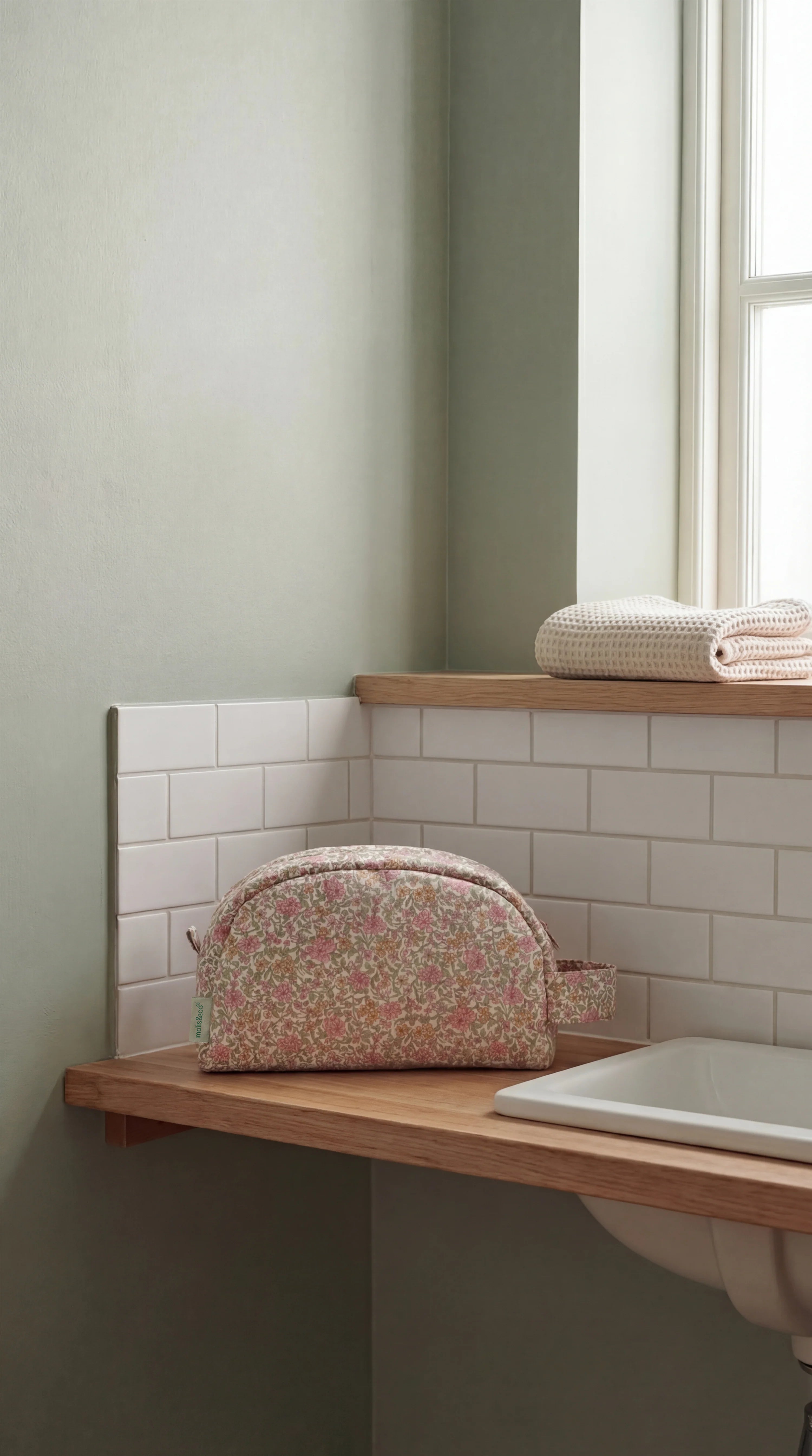 Molis&Co. Beauty case da viaggio - Peony