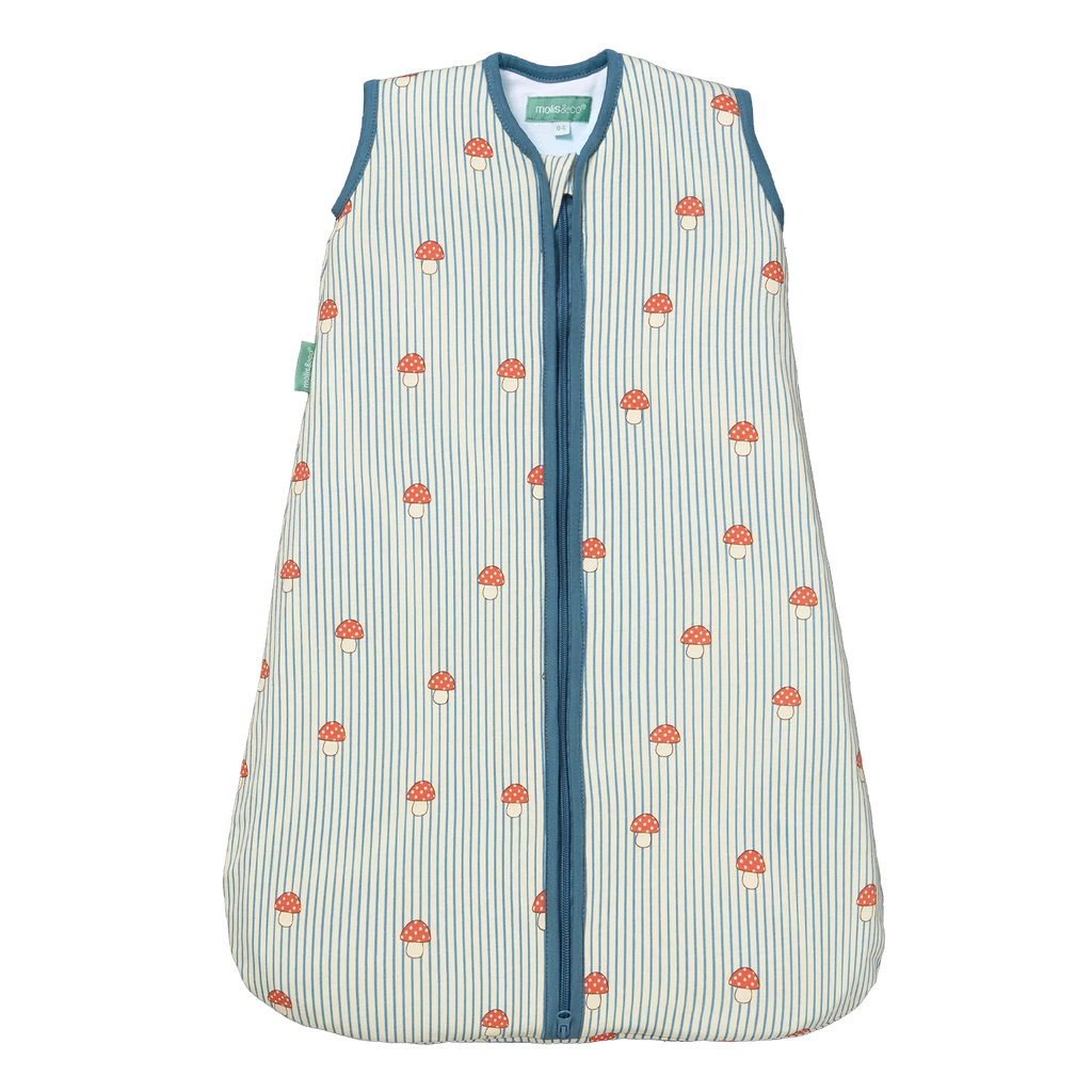 Molis&Co. Sacco nanna per neonato - Mushrooms - TOG 1