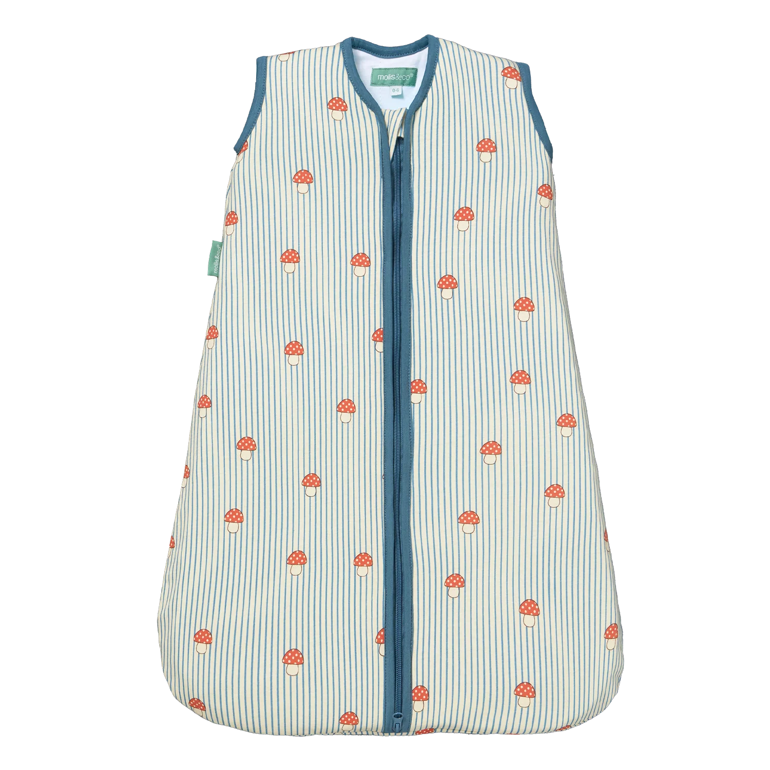 Molis&Co. Sacco nanna per neonato - Mushrooms - TOG 1
