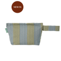Molis&Co. Organizer - Beauty Khaki & Blue Stripes