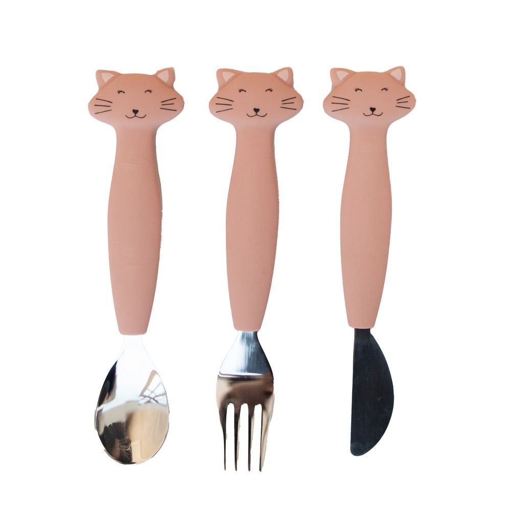 Trixie Baby - Set posate Mrs. Cat