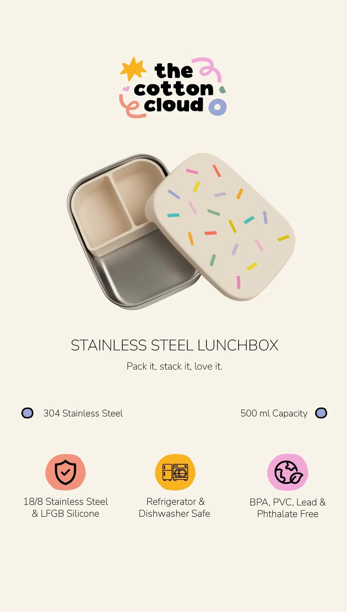 The Cotton Cloud - Lunchbox Fruity