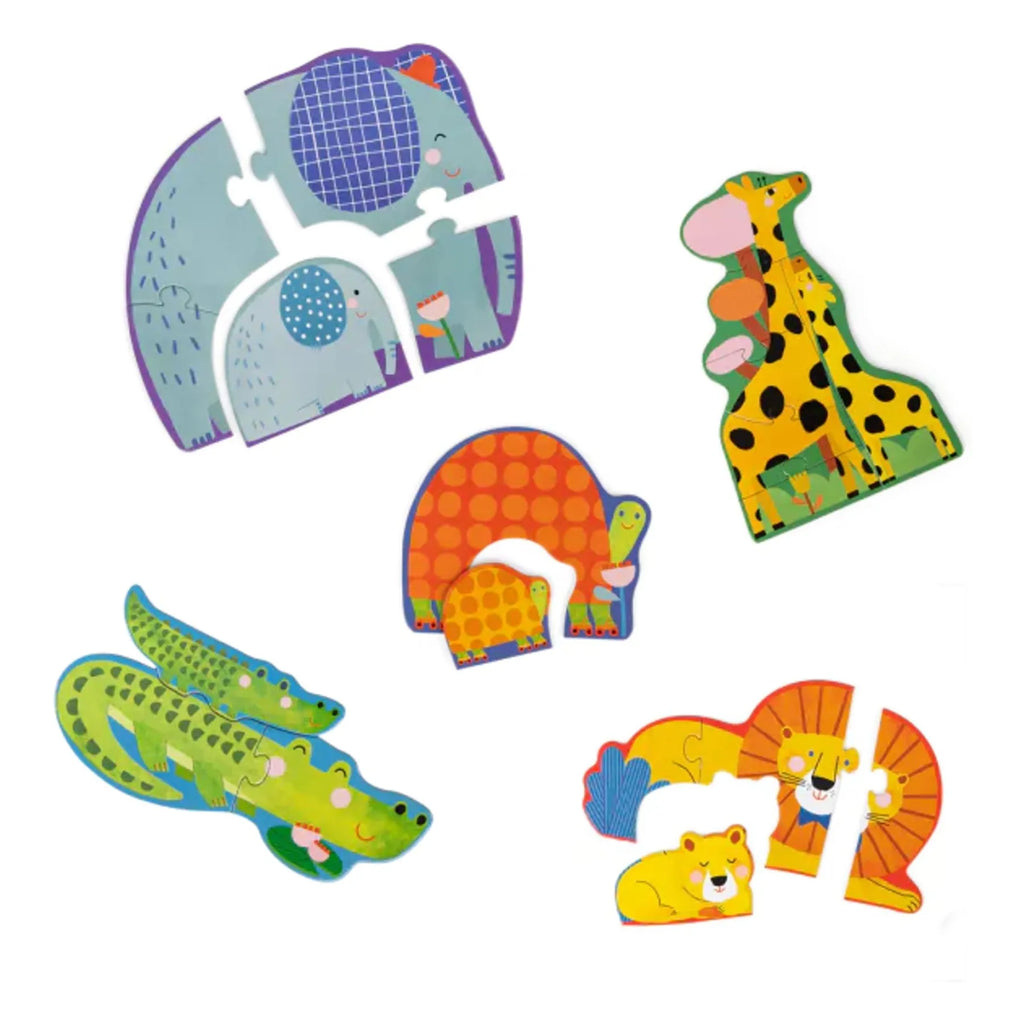 Moulin Roty - Puzzle 20 pezzi ANIMALI
