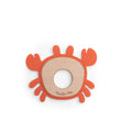 Moulin Roty - Anello di dentizione in legno e silicone (Granchio)