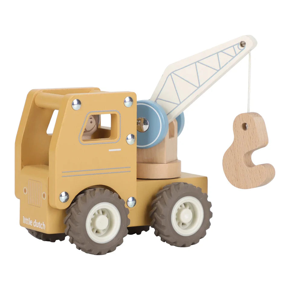 Little Dutch - Collezione veicoli con personaggio - Camion gru
