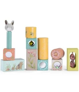 Moulin Roty - Cubi da Impilare Trois Petits Lapins