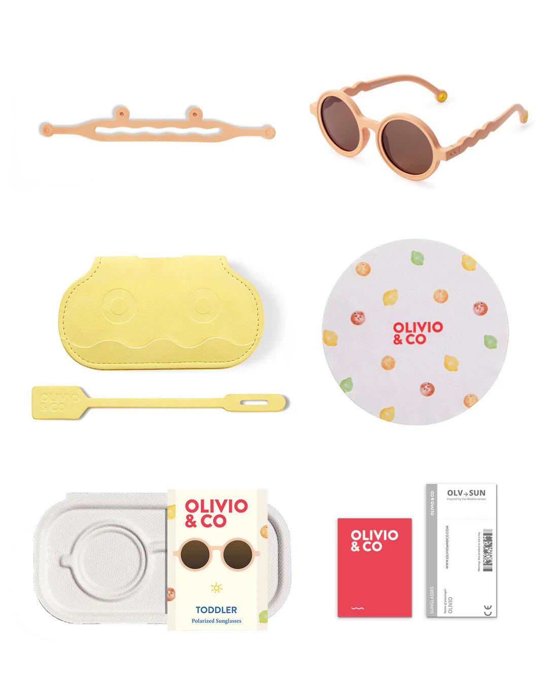 Olivio&Co. - Toddler Round Grapefruit Pink