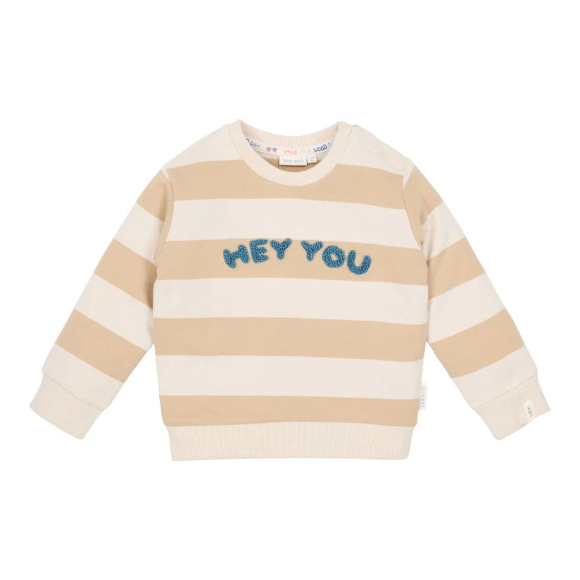 Little Dutch - Felpa Biscuit Stripe