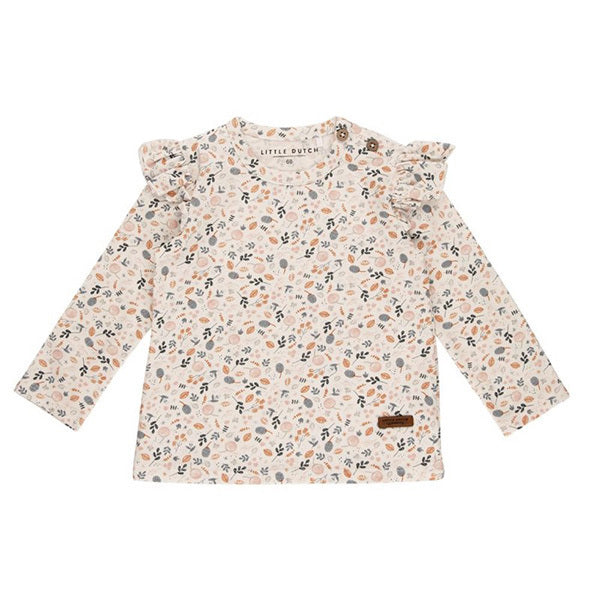 Little Dutch - Maglietta maniche lunghe stampa floreale